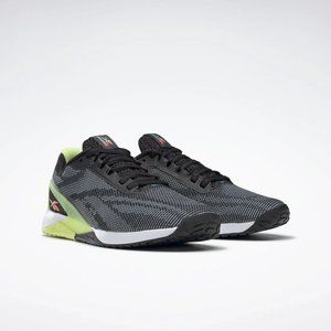 Reebok Women's Black Glow Nano X1 Grit Training Shoes FZ1415